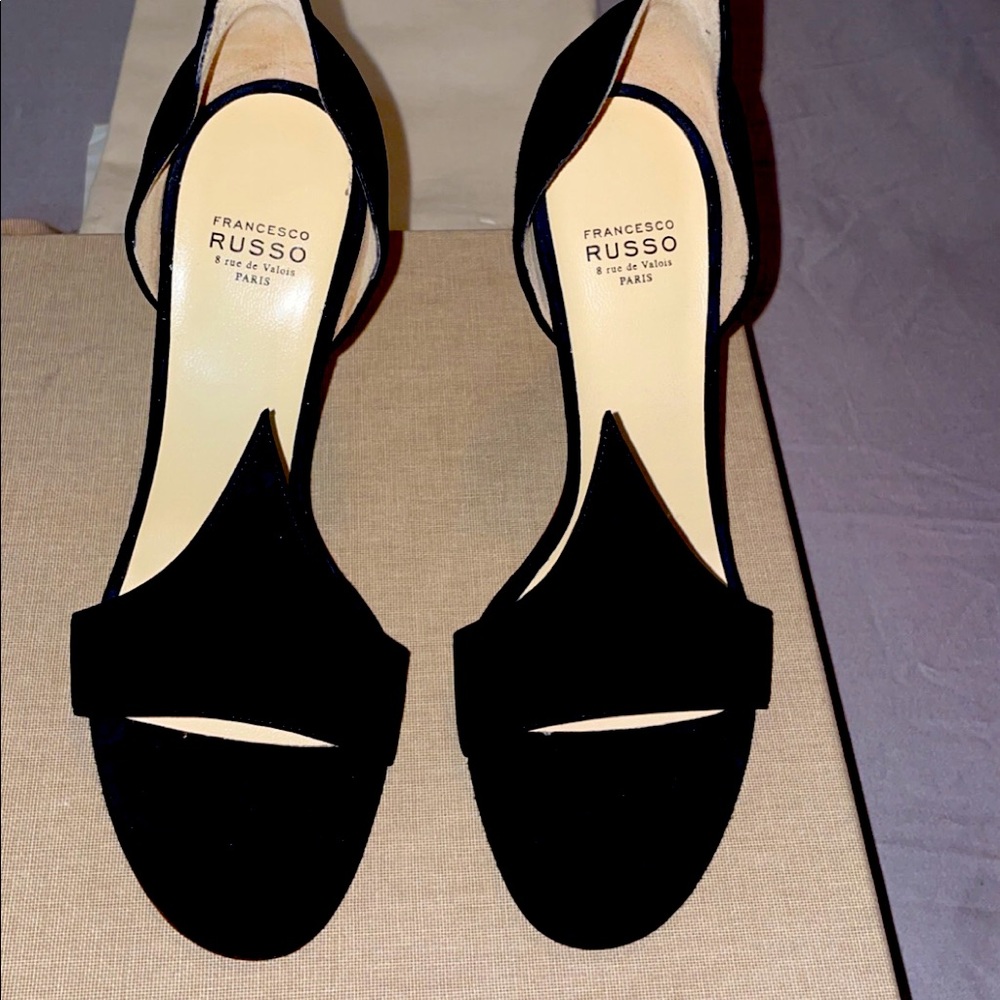 Francesco Russo heels in size 7